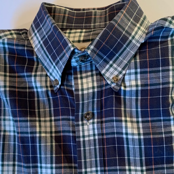 Viyella Men’s Wool Buttondown Plaid Shirt - Picture 2 of 10